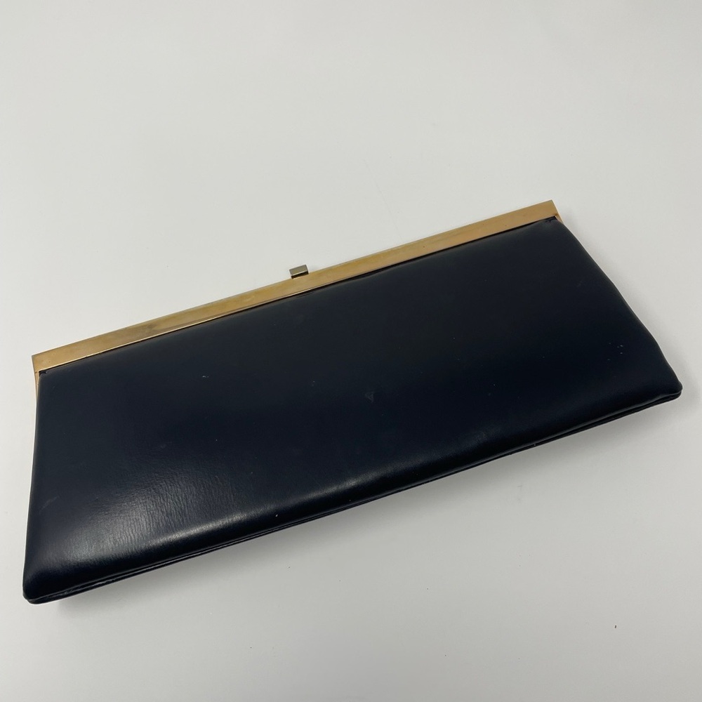 Orlan Black Leather Clutch - Picture 2 of 5